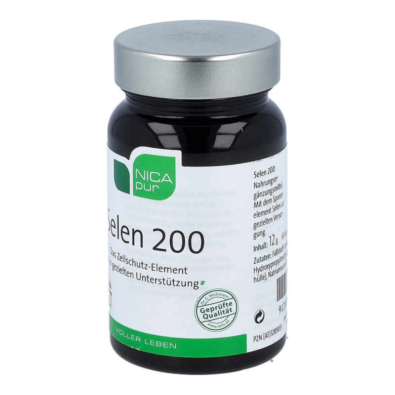 Nicapur Selen 200 Kapseln 60 Stk. - 60 Stück