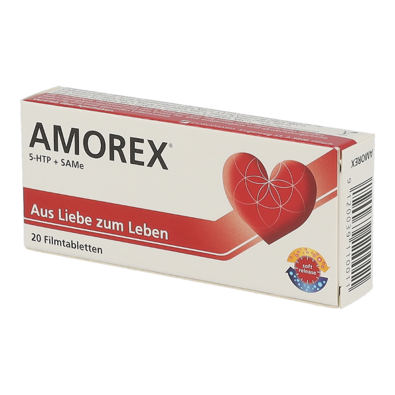 AMOREX EMOTIONAL STRESS Filmtabletten YetiPharm bei Liebeskummer - 20 Stück