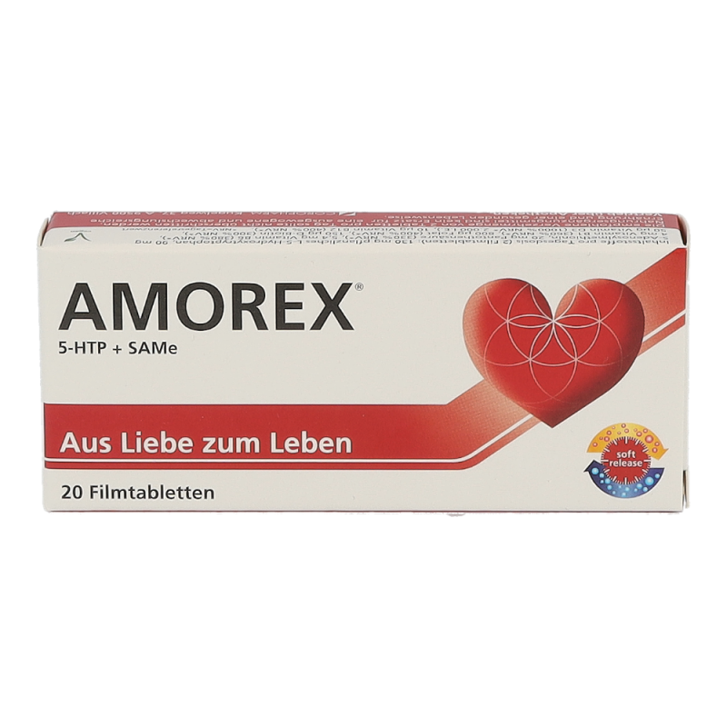 AMOREX EMOTIONAL STRESS Filmtabletten YetiPharm bei Liebeskummer - 20 Stück