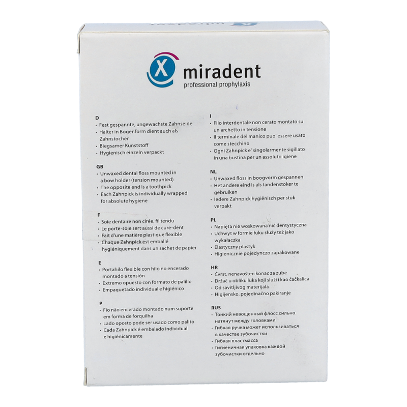 Miradent Zahnpick 100 Stk. - 100 Stück