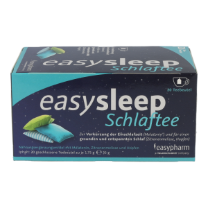 Easysleep SCHLAFTEE verkürzt durch Melatonin die Einschlafzeit - 20 Beutel - 20 Beutel