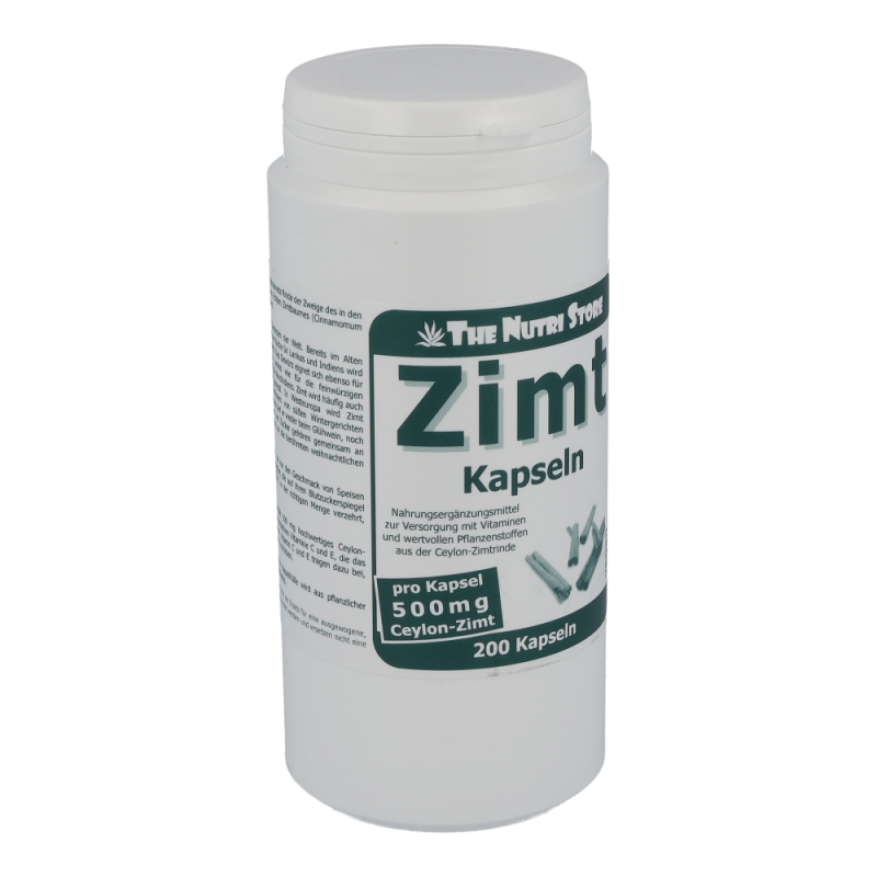 The Nutri Store Zimt 500 mg Kapseln 200 Stk. - 200 Stück