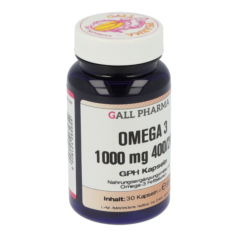 Gall Pharma Omega 3 1000 mg 400/200 Kapseln 30 Stk. - 30 Stück