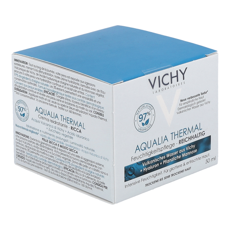 Vichy Aqualia Thermal reichhaltige Creme Tiegel - 50ml