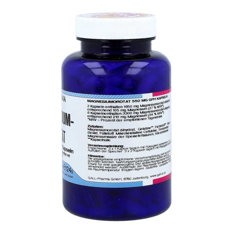 MAGN OROTAT KPS 550MG GPH - 180 Stück