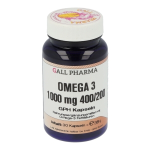 Gall Pharma Omega 3 1000 mg 400/200 Kapseln 30 Stk. - 30 Stück