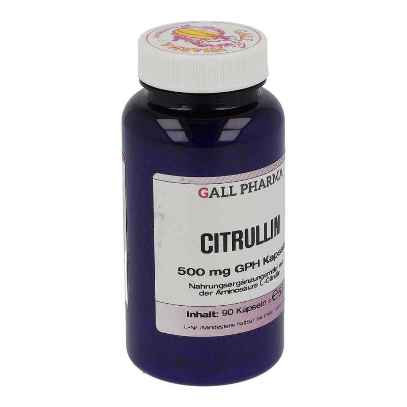 Citrullin 500mg Kapseln - 90 Stück