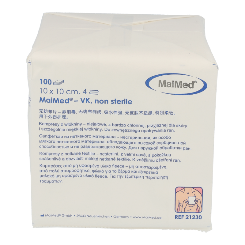 MaiMed Vlieskompressen unsteril 100 Stk. - 100 Stück