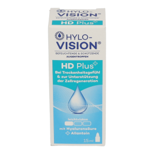 HYLO - VISION HD PLUS Augentropfen mit Hyaluronsäure - 1 Stück