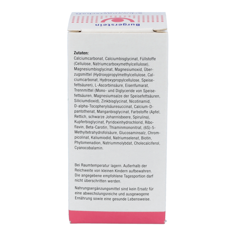 Burgerstein Tabletten Schwangerschaft + Stillzeit 60 Stk. - 60 Stück