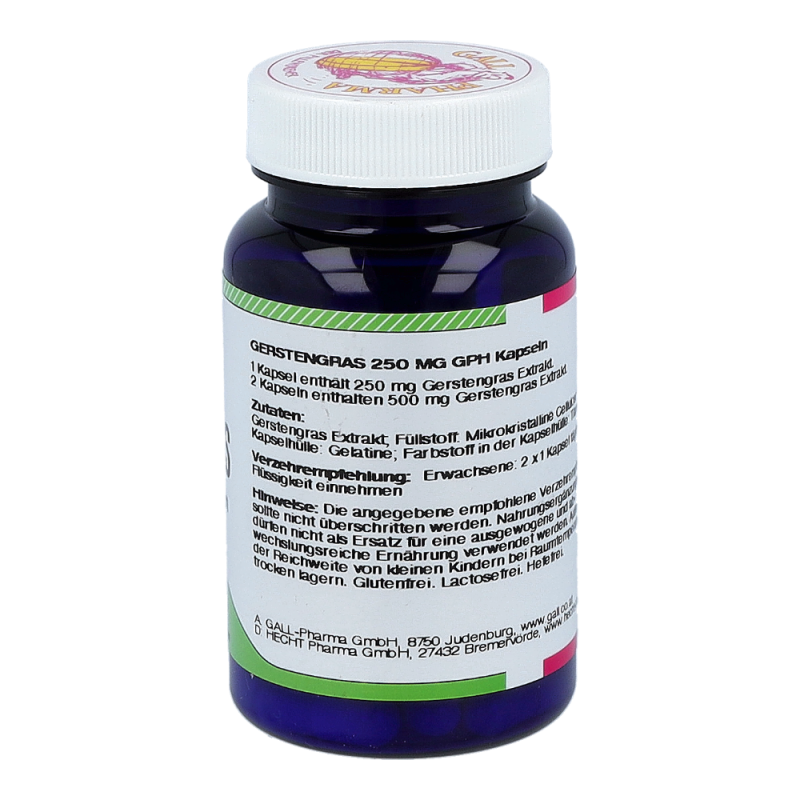 Gerstengras 250mg Kapseln - 60 Stück