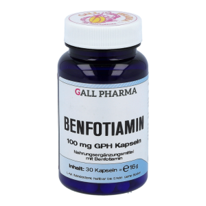Gall Pharma Benfotiamin Kapseln 100mg 30 Stk. - 30 Stück