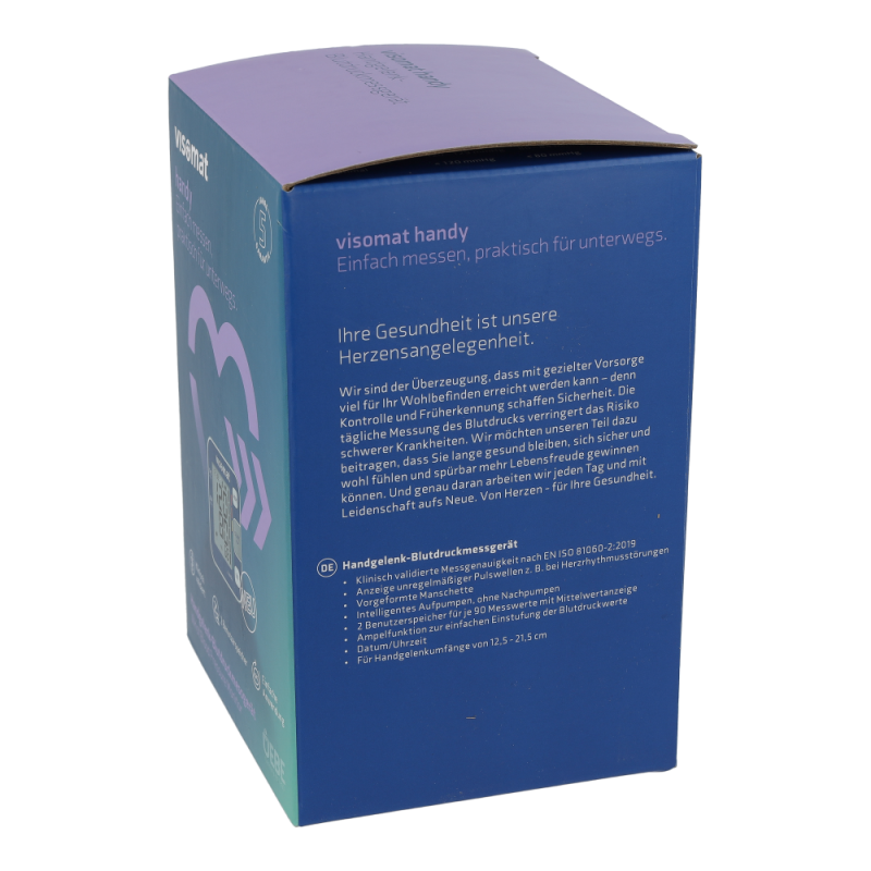 Visomat Blutdruckmessgerät Unterarm Handy 1 Stk. - 1 Stück