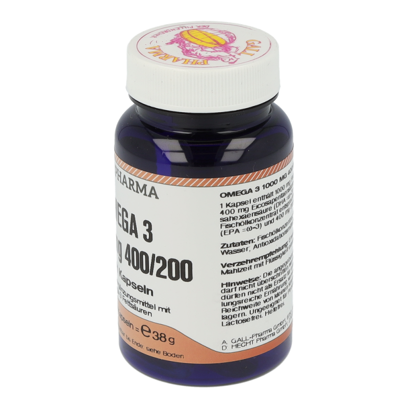 Gall Pharma Omega 3 1000 mg 400/200 Kapseln 30 Stk. - 30 Stück