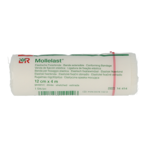 Mullbinde Lohmann & Rauscher Mollelast Cellophan  4 m x 12 cm - 1 Stück