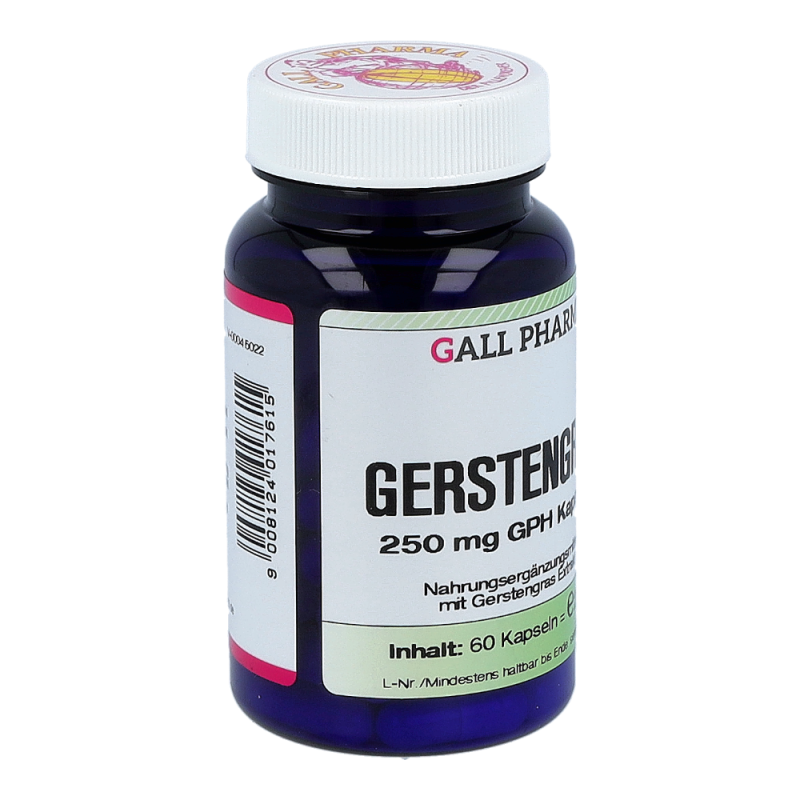 Gerstengras 250mg Kapseln - 60 Stück