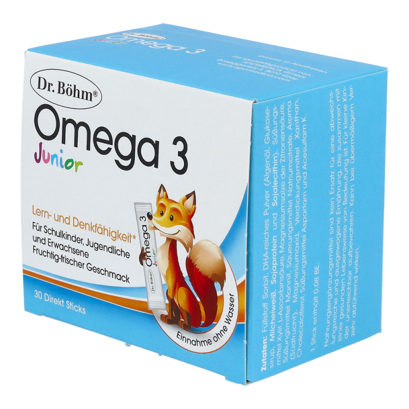Dr. Böhm Junior Omega 3 Direkt Sticks 30 Stk. - 30 Stück