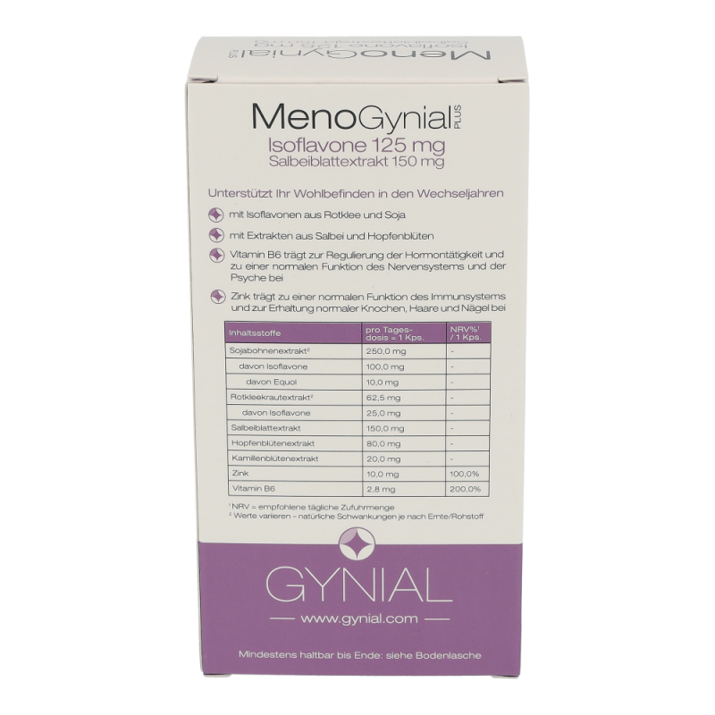 MenoGynial Plus Isoflavone Kapseln 60 Stk. - 60 Stück