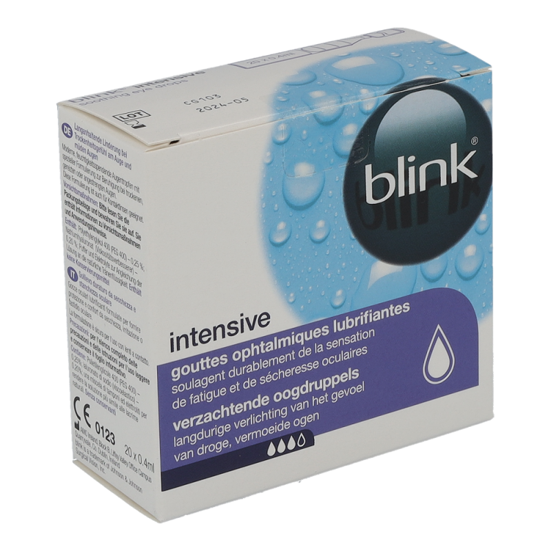 BLINK INTENSIVE TEARS Augentropfen - 20 Stück
