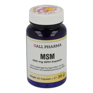 MSM 500mg Kapseln - 60 Stück