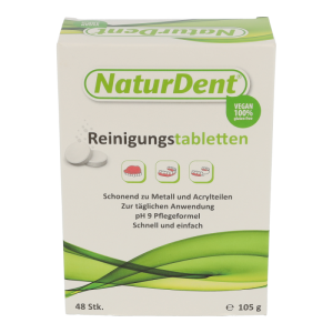 Naturdent Reinigung Tabletten 48 Stk. - 48 Stück