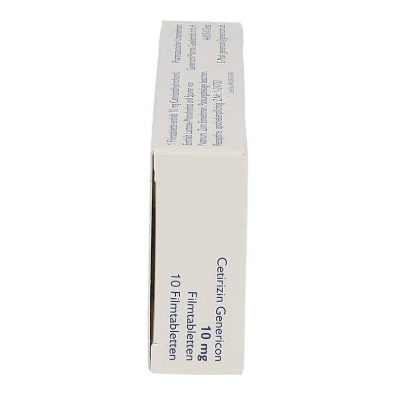 Genericon CETIRIZIN Filmtabletten 10mg - Antihistaminikum - 10 Stück