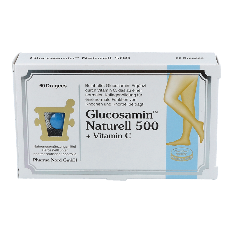 Glucosamin Naturell 500 mg Dragees 60 Stk. - 60 Stück