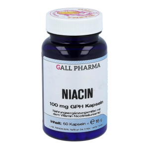 Niacin 100mg Kapseln - 60 Stück
