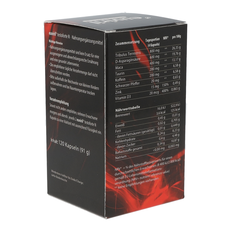 Euviril Testoforte Kapseln - 120 Stück