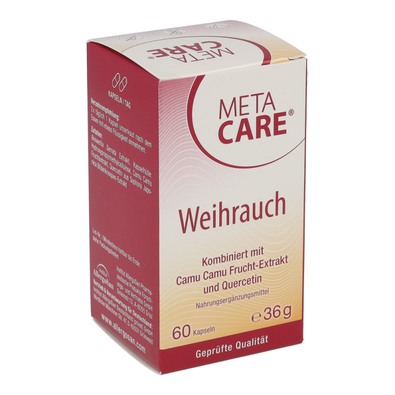 Metacare Weihrauch Kapseln 60 Stk. - 60 Stück