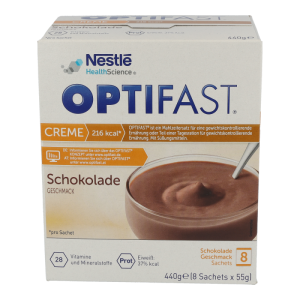 OPTIFAST CREME SCHOKO 8X55G - 1