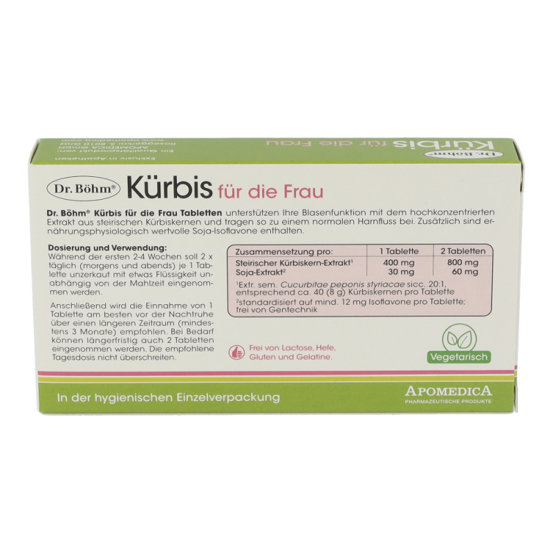 Dr. Böhm Kürbis für die Frau - 30 Stück