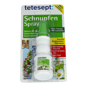 tetesept Schnupfen Spray mit ätherischen Ölen - 20ml
