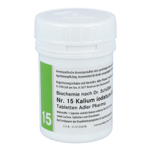 Adler Pharma Schüßler Nr. 15 Kalium Jodatum 100 g D 12 - 100g