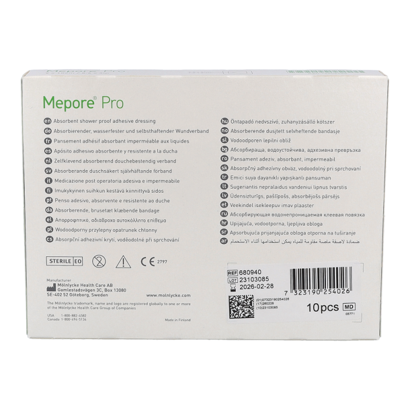 Mölnlycke Mepore Pro Pharm 10 Stk. 9 x 10 cm - 10 Stück