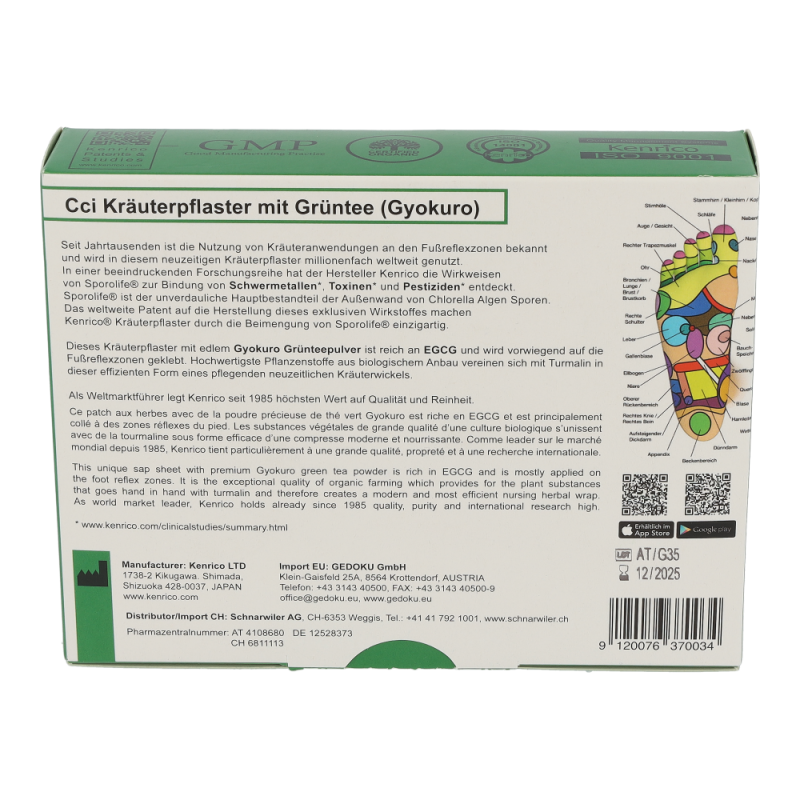 Kenrico Pflaster 10 Stk. Grüner Tee Cci - 10 Stück