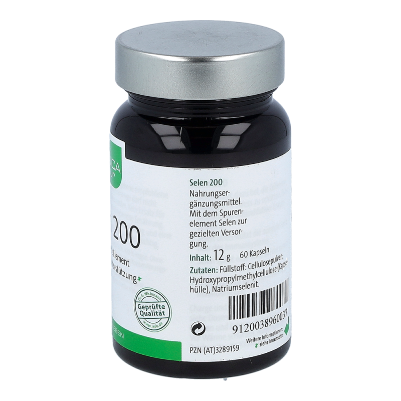 Nicapur Selen 200 Kapseln 60 Stk. - 60 Stück