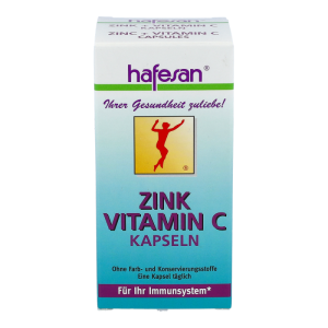 Hafesan Zink Vitamin C Kapseln - 60 Stück