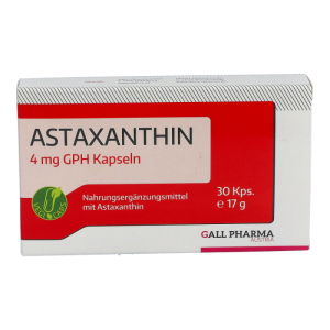 Astaxanthin 4mg Kapseln - 30 Stück