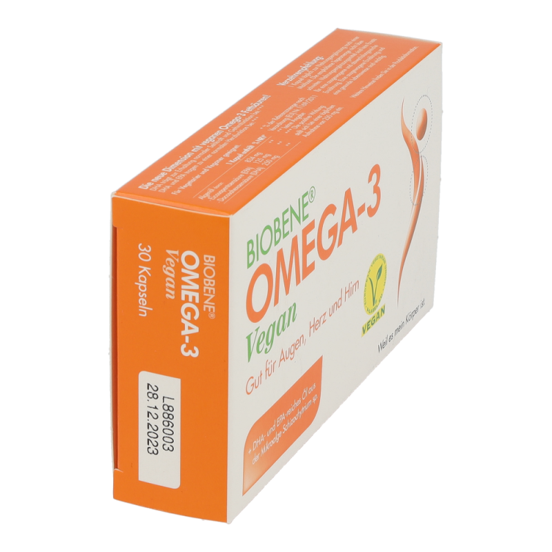Biobene Omega-3 Vegan Kapseln 30 Stk. - 30 Stück