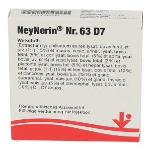 Neynerin Rev 63 Ampullen D 7 Dilution 5 Stk. D 7 Dilution - 5 Stück