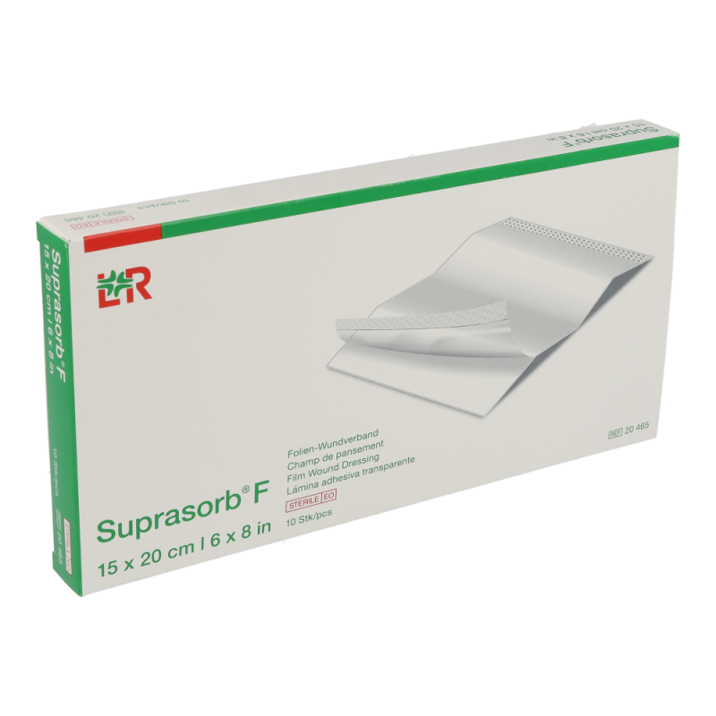 Suprasorb F Folien-Wundverband 10 Stk. 15 x 20 cm - 10 Stück