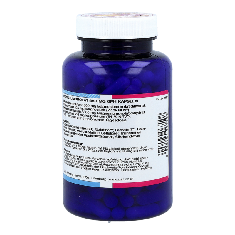 MAGN OROTAT KPS 550MG GPH - 180 Stück