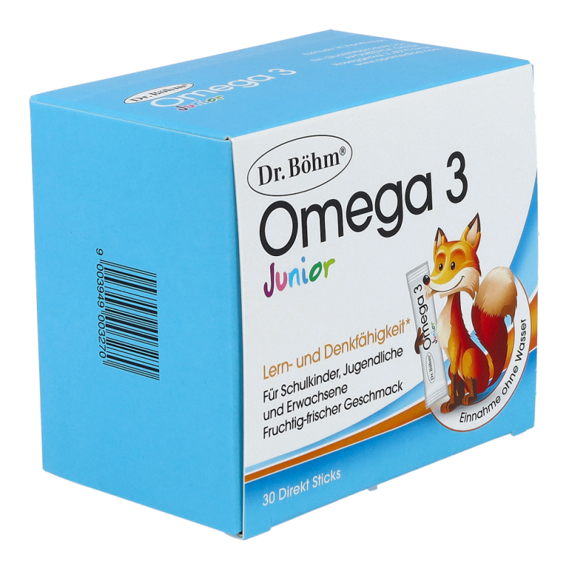 Dr. Böhm Junior Omega 3 Direkt Sticks 30 Stk. - 30 Stück