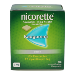 Nicorette Kaugummi Classic 2 mg - 210 Stück