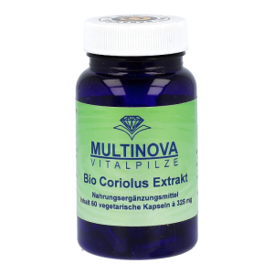 Multinova Coriolus Extrakt Kapseln 60 Stk. - 60 Stück