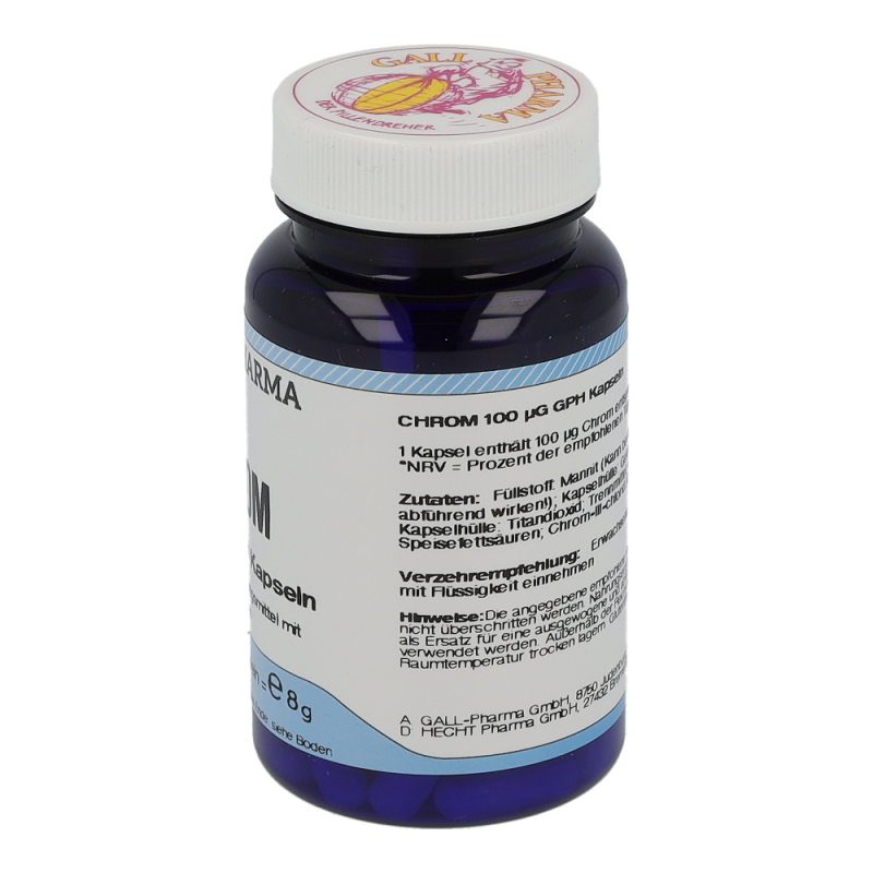 Chrom 100mcg Kapseln - 30 Stück