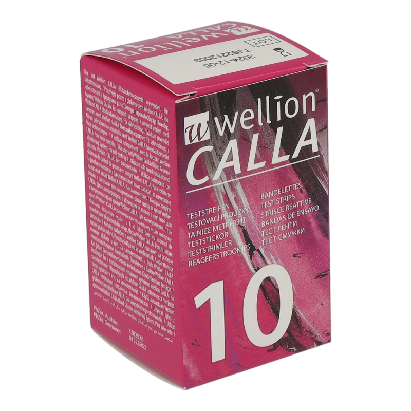 Wellion CALLA Blutzuckerteststreifen - 10 Stück