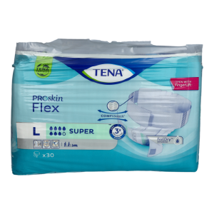 TENA FLEX SUPER L INK. - 30 Stück
