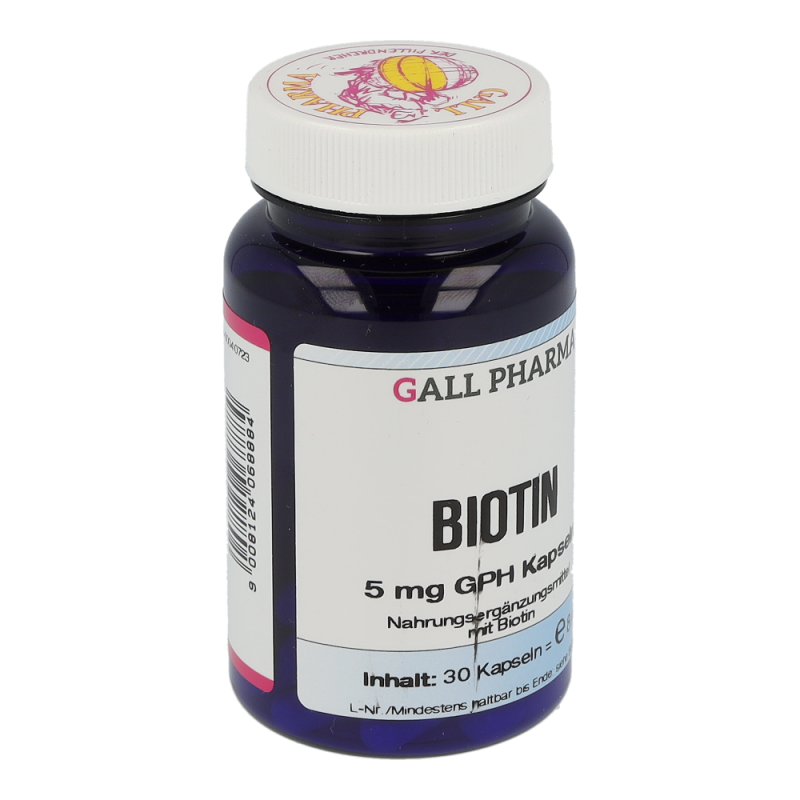 Gall Pharma Biotin 5 mg Kapseln 30 Stk. - 30 Stück